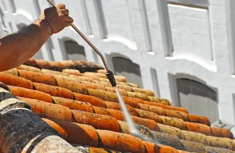 Nettoyage de toitures - La Terrasse